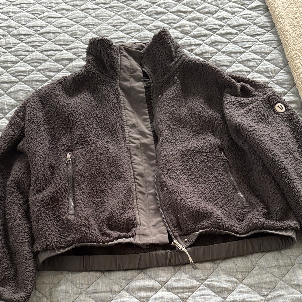 Vuori Charcoal Fleece Jacket